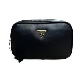 Guess Vezzola Sac à main en cuir écologique et textile Noir