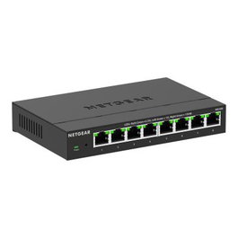 Netgear MS308-100EUS Switch 8 ports Gigabit en métal, sans ventilateur, pour bureau