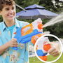 Nerf Super Soaker Flip Fill - Pistolet à eau enfant 4 styles de jet, capacité 887 mL, remplissage rapide, jouet pour enfants dès 6 ans