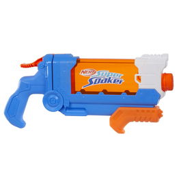 Nerf Super Soaker Flip Fill - Pistolet à eau enfant 4 styles de jet, capacité 887 mL, remplissage rapide, jouet pour enfants dès 6 ans