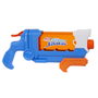 Nerf Super Soaker Flip Fill - Pistolet à eau enfant 4 styles de jet, capacité 887 mL, remplissage rapide, jouet pour enfants dès 6 ans