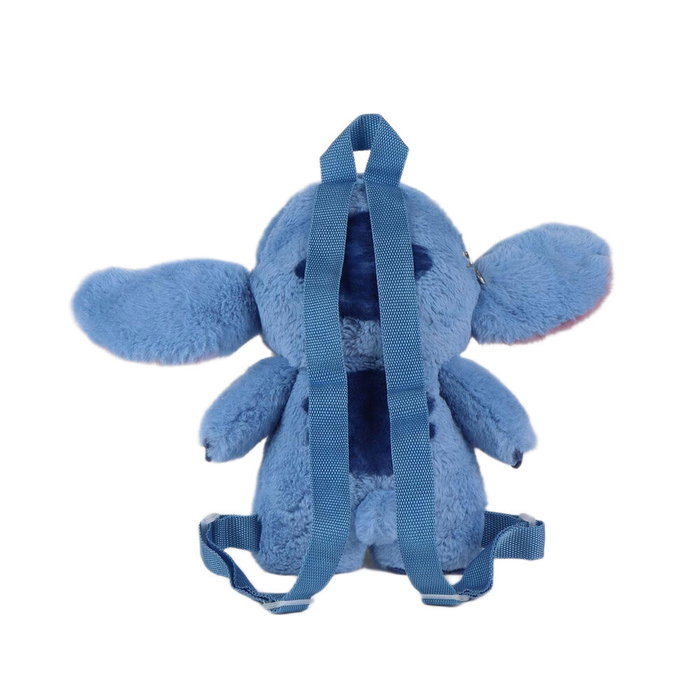 Cerdá Sac à dos enfant 3D Stitch Bleu en peluche