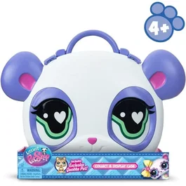 Bandai Littlest Pet Shop Boîte de Collection et de Rangement Malette avec 1 Figurine Rare et Code Roblox Exclusif - Référence incluse