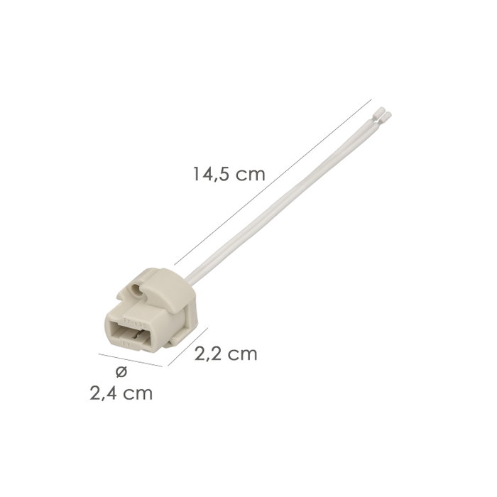 MAURER Porte-lampe pour ampoules G9 avec câbles MAURER Porte-lampe pour ampoules G9 avec câbles