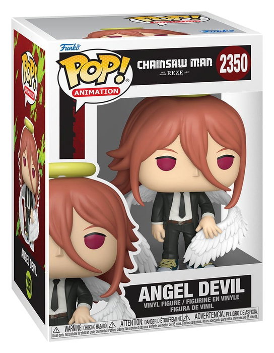 Funko Pop! Animation Chainsaw Man - The Movie: Reze Arc - Angel Devil Funko Pop! Animation Chainsaw Man - The Movie: Reze Arc - Angel Devil