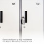 Hantums Lot de 10 Cadenas à Combinaison à 3 Chiffres 30mm
