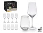 Vivalto Set de 8 Verres 480 ml et Coupes 620 ml, Transparent 30x26x21 cm (Set de 2)