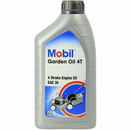 Mobil M-GARDEN 4T SAE 10W-30 - Huile moteur multigrade 4 temps pour machines de jardin - 1 litre - 4 saisons