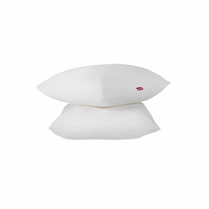 Abeil Lot de 2 Oreillers Aerelle Cool Night - Blanc - 60 x 60 cm Abeil Lot de 2 Oreillers Aerelle Cool Night - Blanc - 60 x 60 cm