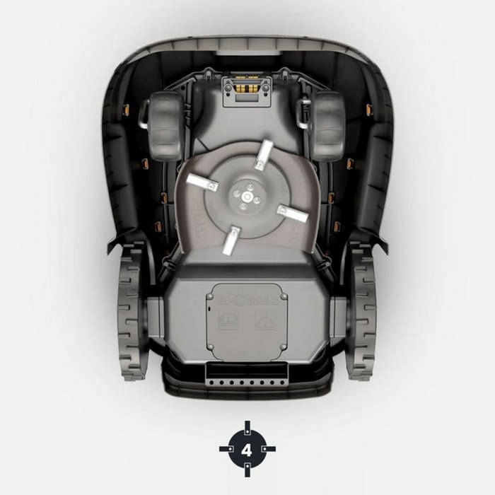 STIGA A750 Robot tondeuse autonome avec navigation RTK AGS