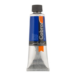 Cobra Peinture à l'huile Artist Color miscible à l'eau, Bleu Phtalo 570, 150 ml