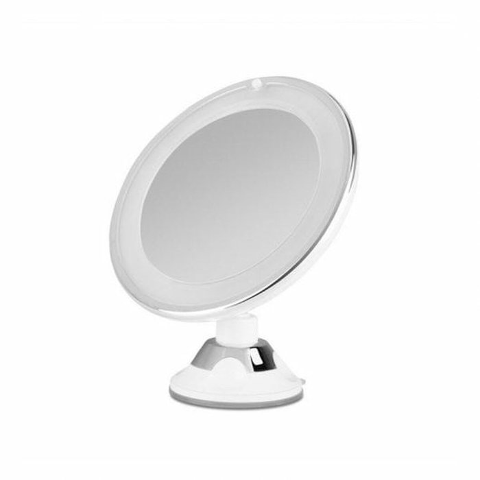 Miroir Grossissant avec LED Orbegozo 17654 Blanc Miroir Grossissant avec LED Orbegozo 17654 Blanc