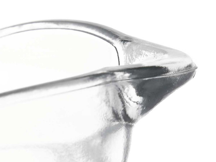 Vivalto Jarra en Verre 500 ml 13x13x9 cm Transparente (Set de 12)