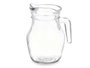 Vivalto Jarra en Verre 500 ml 13x13x9 cm Transparente (Set de 12)