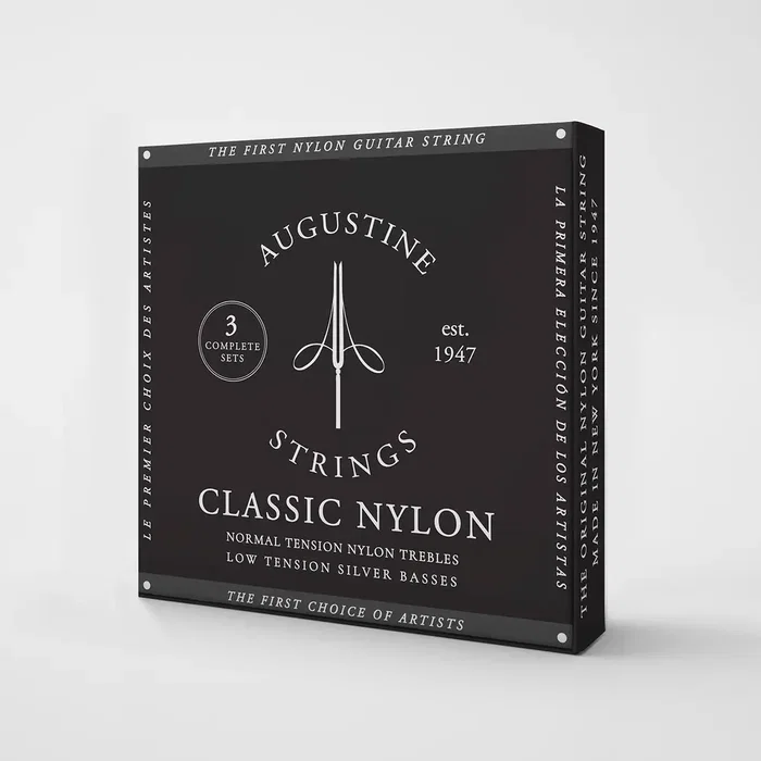 Augustine Pack 3 Jeux Classiques Nylon - Tension Basse Augustine