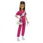 Mattel Poupée Barbie Robe Rose Tunique et Accessoires Mode pour Enfants dès 3 Ans