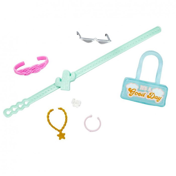 Mattel Poupée Barbie Robe Rose Tunique et Accessoires Mode pour Enfants dès 3 Ans Mattel Poupée Barbie Robe Rose Tunique et Accessoires Mode pour Enfants dès 3 Ans