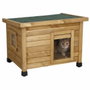 Kerbl Maison pour chat Rustica 57x42x45cm - Bois