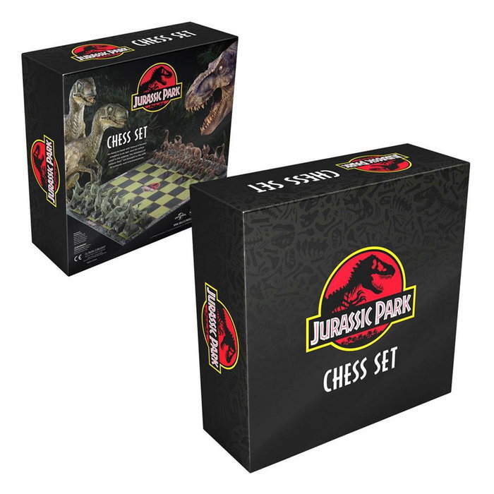 The Noble Collection Jeu d'échecs Jurassic Park Dinosaure