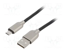 GEMBIRD Cablexpert Câble USB 2.0 de 2m (USB A vers Micro USB B)