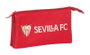 Safta Portatodo Triple Sevilla FC, boîte de rangement étanche 22 x 12 x 3 cm, pour enfants 3 ans et plus