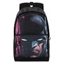 Karactermania Sac à dos Batman HS Fan 2.2 Face, urbain à un compartiment, 44x31x18 cm, noir, Ripstop, pour enfant à partir de 3 ans