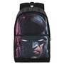 Karactermania Sac à dos Batman HS Fan 2.2 Face, urbain à un compartiment, 44x31x18 cm, noir, Ripstop, pour enfant à partir de 3 ans
