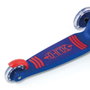 Molto Patinete Maxi Scooter - Trottinette enfant 3 roues avec lumières, bleu, 56 cm