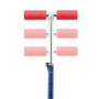 Molto Patinete Maxi Scooter - Trottinette enfant 3 roues avec lumières, bleu, 56 cm