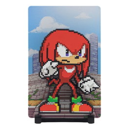 FiGGYZ Knuckles - Aimant de collection Sonic the Hedgehog (Modern) 11 cm