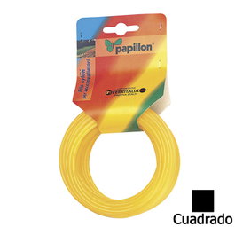 PAPILLON Fil nylon carré 2,4 mm - Bobine de 9 mètres
