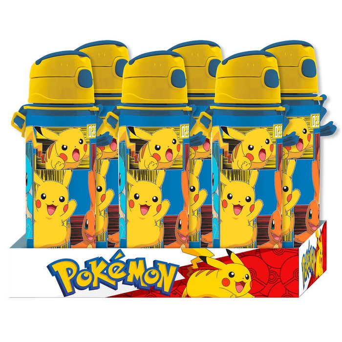 Kids Licensing Pokemon PK00033 - Gourde Aluminium avec Anse 600 ml pour Enfants
