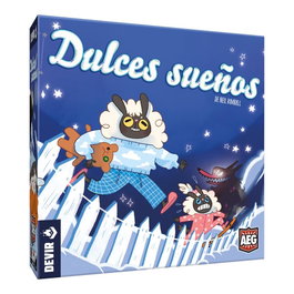 Devir Jeu de Société Dulces Sueños - Jeu de Cartes Push your Luck Familial pour Enfants dès 10 Ans - 1 à 4 Joueurs - 35 Minutes - Version Espagnole