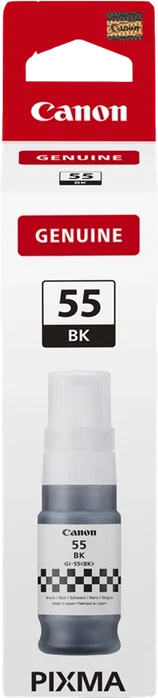 Canon GI-55BK Bouteille d'encre noire, 70 ml