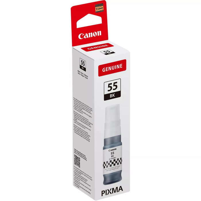 Canon GI-55 Ink Noir - Cartouche d'encre compatible MAXIFY GX1050/GX2050, 3000 pages, 70ml