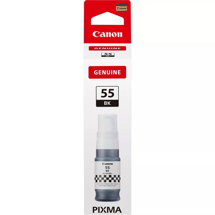 Canon GI-55 Ink Noir - Cartouche d'encre compatible MAXIFY GX1050/GX2050, 3000 pages, 70ml