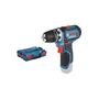 Bosch Professional Perceuse-visseuse sans fil 12V GSR 12V-15FC - Compacte, 30 Nm, 1300 tr/min - Kit avec L-BOXX 102 et mandrin GFA 12-B (sans batterie ni chargeur) - Réf. 06019F6002