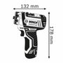 Bosch Professional GSR 12V-15FC Perceuse-visseuse sans fil avec L-BOXX 102 et mandrin GFA 12-B