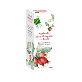 CIEN POR CIEN NATURAL Huile de Jojoba avec Églantier 100ml