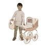 Decuevas - Coche de muñeca - Landau classique en métal et plastique pour poupées jusqu'à 50 cm - Langue: espagnol, anglais