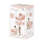 Decuevas - Coche de muñeca - Landau classique en métal et plastique pour poupées jusqu'à 50 cm - Langue: espagnol, anglais