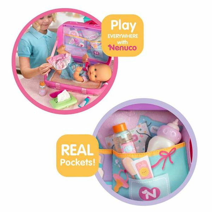 Nenuco Bébé poupée Viaja Conmigo 30 cm Nenuco Bébé poupée Viaja Conmigo 30 cm