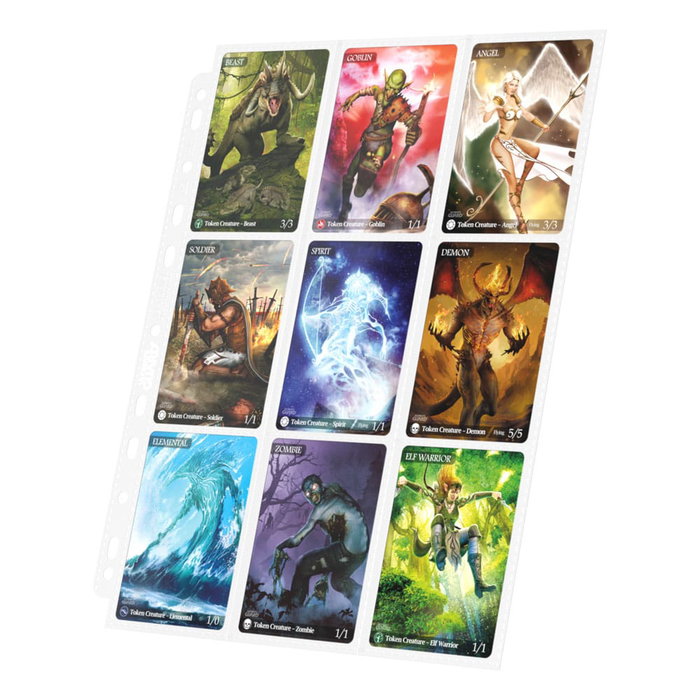 Ultimate Guard 18-Pocket Pages Side-Loading - Blanc