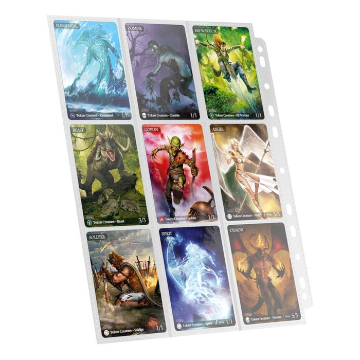 Ultimate Guard 18-Pocket Pages Side-Loading - Blanc