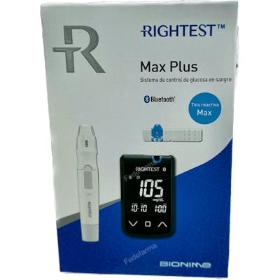 BIOGINE GLUCOMETRO RIGHTEST MAX PLUS BIOGINE GLUCOMETRO RIGHTEST MAX PLUS