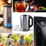 ADLER Hervidor de agua adler acero inox 1.7l 2200w