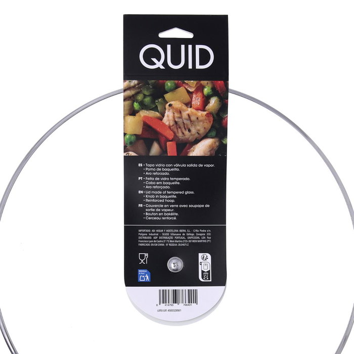 Tapa Vidrio Renova Quid 34 cm (12 Unidades)