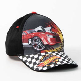 Casquette enfant Hot Wheels black
