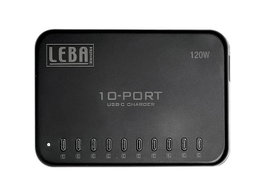 Leba NoteCharge 10 Ports USB-C 12 Watt Schuko