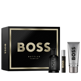 Hugo Boss Boss Bottled Coffret Homme : Parfum 100 ml + Parfum 10 ml + Gel Douche Nettoyant 100 ml